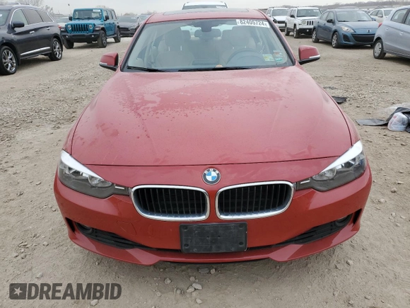 2014 BMW 3 Series 328i xDrive with VIN WBA3B5C57EF599556, listed as a Copart auction lot 82405724 with 91,665 mi miles and Salvage Title. Bid and sale history available at carsss.com. Image 5.