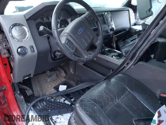 2011 Ford F-250 XL with VIN 1FT7X2BT2BEC32781, listed as a Copart auction lot 42215145 with Not Provided miles and Salvage Title. Bid and sale history available at DreamBid. Image 8.
