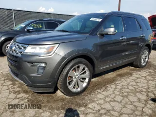 2018 Ford Explorer Limited z VIN 1FM5K7F87JGA70377, wystawiony jako Copart lot #63480215 z przebiegiem 129 825 mil mil oraz Czysty tytuł • Clean title. Historia ofert i sprzedaży dostępna na DreamBid. Obrazek 1.