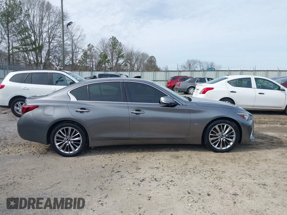 2018 Infiniti Q50 3.0t SPORT with VIN JN1EV7AR1JM440366, listed as a IAAI auction lot 41468676 with 89,065 mi miles. Bid and sale history available at carsss.com. Image 13.