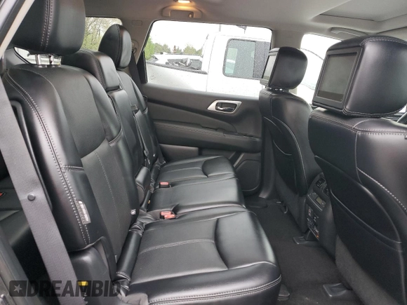 2018 Nissan Pathfinder SL z VIN 5N1DR2MM7JC664789, wystawiony jako Copart lot #55627295 z przebiegiem 95 165 mil mil oraz Szkoda całkowita • Salvage title. Historia ofert i sprzedaży dostępna na DreamBid. Obrazek 11.