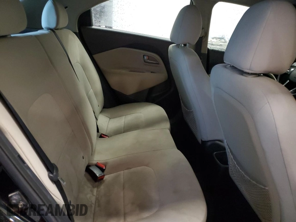 2012 Kia Rio LX with VIN KNADM5A36C6017394, listed as a Copart auction lot 54950815 with 121,300 mi miles and Clean Title. Bid and sale history available at DreamBid. Image 10.