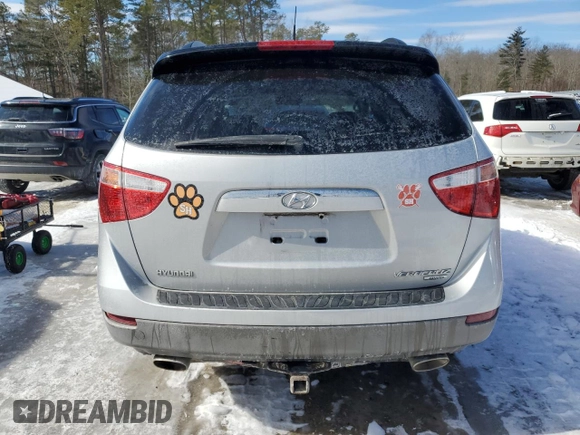 2007 Hyundai Veracruz GLS with VIN KM8NU73C97U016107, listed as a Copart auction lot 45906725 with 195,388 mi miles and Clean Title. Bid and sale history available at DreamBid. Image 6.