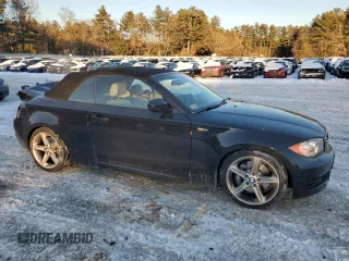 2010 BMW 1 Series 135i with VIN WBAUN9C53AVK41552, listed as a Copart auction lot 42083115 with 114,417 mi miles and Clean Title. Bid and sale history available at carsss.com. Image 4.
