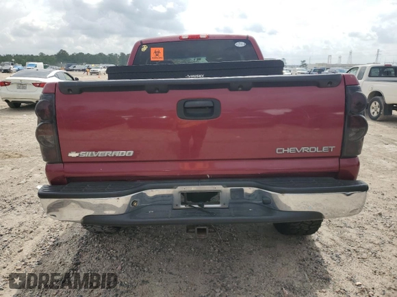2004 Chevrolet Silverado 1500 LS with VIN 2GCEC19V141177507, listed as a Copart auction lot 55254955 with Not Provided miles and Salvage Title. Bid and sale history available at DreamBid. Image 6.