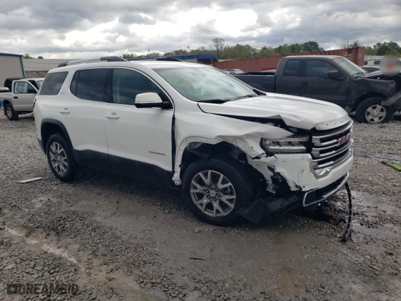 2022 GMC Acadia SLT with VIN 1GKKNMLS9NZ111281, listed as a Copart auction lot 73383074 with 23,861 mi miles and Salvage Title. Bid and sale history available at carsss.com. Image 4.