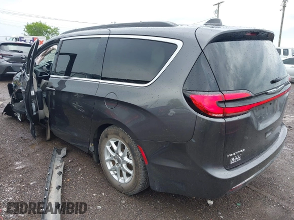 2022 Chrysler Pacifica Touring L with VIN 2C4RC1BG8NR116770, listed as a IAAI auction lot 42093616 with 98,479 mi miles and . Bid and sale history available at DreamBid. Image 3.