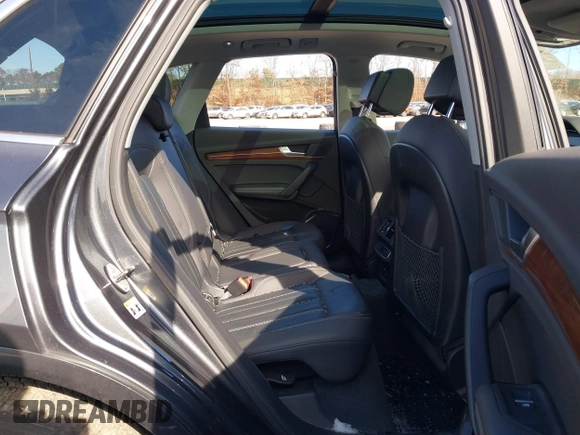 2022 Audi Q5 S line Premium Plus with VIN WA1EAAFY6N2111079, listed as a IAAI auction lot 41561501 with 67,799 mi miles. Bid and sale history available at carsss.com. Image 8.