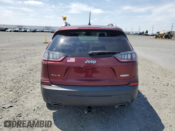 2019 Jeep Cherokee Latitude Plus with VIN 1C4PJMLXXKD250658, listed as a Copart auction lot 62199565 with 95,224 mi miles and Salvage title. Bid and sale history available at DreamBid. Image 6.
