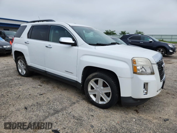 2012 GMC Terrain SLT-1 with VIN 2GKFLUE52C6180093, listed as a Copart auction lot 62328045 with 168,670 mi miles and Clean title. Bid and sale history available at DreamBid. Image 4.