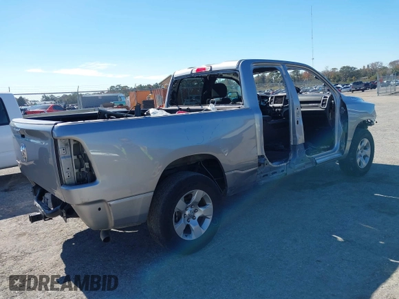2022 Ram 1500 Big Horn with VIN 1C6RREBG3NN329054, listed as a IAAI auction lot 41409879 with 86,888 mi miles and . Bid and sale history available at DreamBid. Image 4.