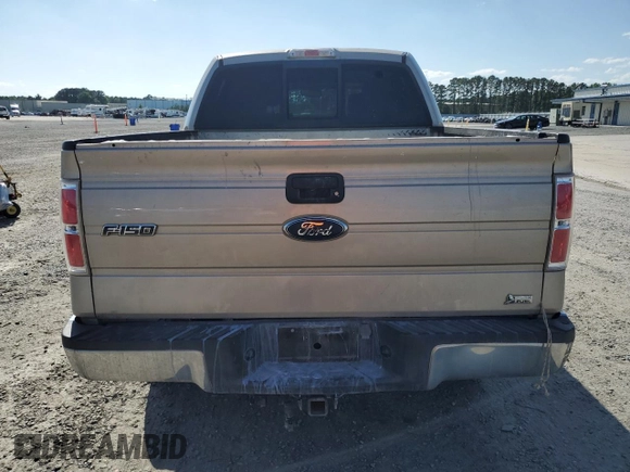 2010 Ford F-150 XL with VIN 1FTFW1EV7AFB20105, listed as a Copart auction lot 57966625 with 306,781 mi miles and Salvage title. Bid and sale history available at DreamBid. Image 6.