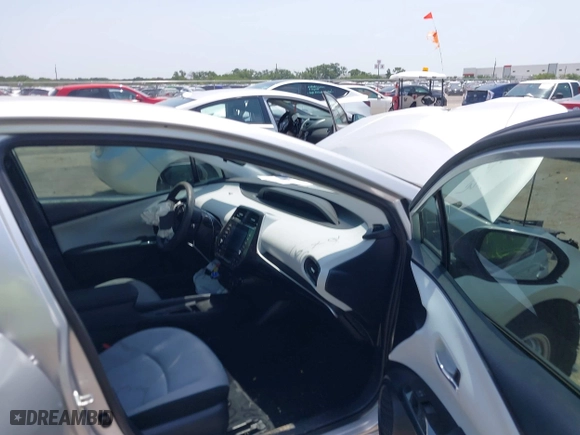 2022 Toyota Prius L Eco with VIN JTDKAMFU3N3169426, listed as a IAAI auction lot 39835932 with 37,756 mi miles. Bid and sale history available at carsss.com. Image 5.