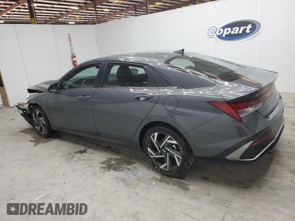 2025 Hyundai Elantra SEL Convenience with VIN KMHLS4DG3SU905006, listed as a Copart auction lot 51754915 with 10,054 mi miles and Clean Title. Bid and sale history available at DreamBid. Image 2.