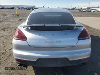 2015 Porsche Panamera GTS with VIN WP0AF2A7XFL080120, listed as a Copart auction lot 46506855 with 108,829 mi miles and Salvage title. Bid and sale history available at DreamBid. Image 6.