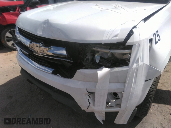2019 Chevrolet Colorado 2WD Work Truck with VIN 1GCHSBEN7K1118301, listed as a IAAI auction lot 41839738 with 57,095 mi miles and . Bid and sale history available at DreamBid. Image 6.