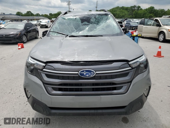 2025 Subaru Forester Premium z VIN JF2SLDBC0SH521532, wystawiony jako Copart lot #55326615 z przebiegiem 2 133 mil mil oraz Szkoda całkowita • Salvage title. Historia ofert i sprzedaży dostępna na DreamBid. Obrazek 5.