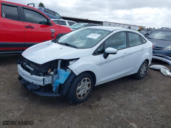 2013 Ford Fiesta S with VIN 3FADP4AJ3DM153816, listed as a IAAI auction lot 41598766 with 64,808 mi miles. Bid and sale history available at carsss.com. Image 2.