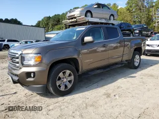 2016 GMC Canyon 4WD SLE with VIN 1GTG6CE38G1293670, listed as a Copart auction lot 72114774 with 125,659 mi miles and Salvage Title. Bid and sale history available at carsss.com. Image 1.