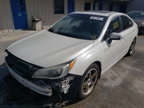 2015 Subaru Legacy 2.5i Limited with VIN 4S3BNBN69F3029426, listed as a Copart auction lot 66174032 with 122,815 mi miles. Bid and sale history available at carsss.com. Image 2.
