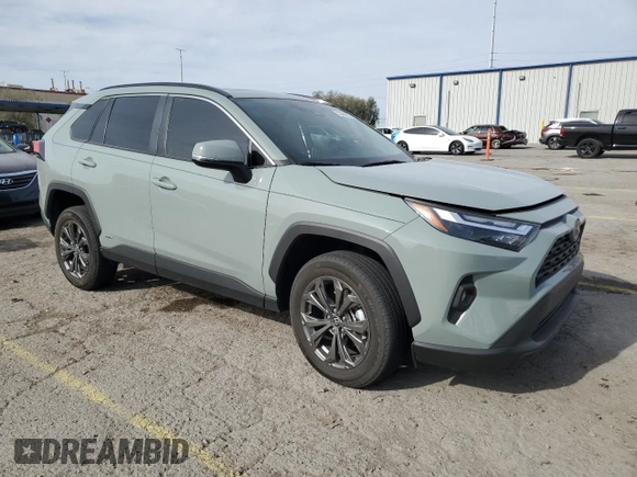 2023 Toyota RAV4 Hybrid XLE Premium z VIN 4T3B6RFV8PU129611, wystawiony jako Copart lot #52424075 z przebiegiem 30 595 mil mil oraz Szkoda całkowita • Salvage title. Historia ofert i sprzedaży dostępna na DreamBid. Obrazek 4.