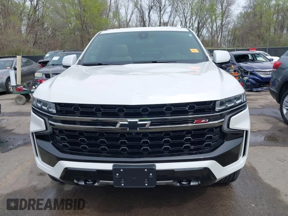 2021 Chevrolet Tahoe Z71 with VIN 1GNSKPKD6MR160422, listed as a IAAI auction lot 41920107 with 37,399 mi miles and . Bid and sale history available at DreamBid. Image 12.