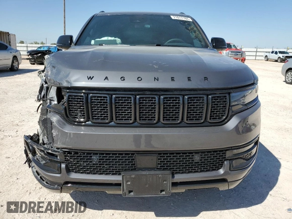 2024 Jeep Wagoneer Series II Carbide with VIN 1C4SJVBP4RS107924, listed as a Copart auction lot 71017184 with 15,695 mi miles and Salvage Title. Bid and sale history available at DreamBid. Image 5.