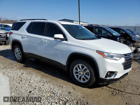 2020 Chevrolet Traverse LT Leather with VIN 1GNERHKW3LJ250107, listed as a Copart auction lot 47088285 with 108,334 mi miles and Salvage Title. Bid and sale history available at carsss.com. Image 4.