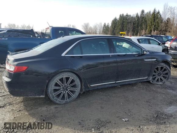 2017 Lincoln Continental Reserve with VIN 1LN6L9RP6H5627401, listed as a Copart auction lot 46780275 with 103,618 mi miles and Salvage Title. Bid and sale history available at carsss.com. Image 3.