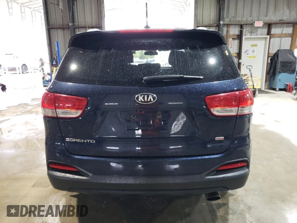 2016 Kia Sorento LX with VIN 5XYPG4A32GG165630, listed as a Copart auction lot 51826715 with 177,196 mi miles and Clean Title. Bid and sale history available at DreamBid. Image 6.