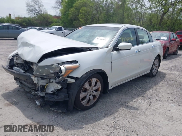 2010 Honda Accord EX-L with VIN 1HGCP3F80AA021953, listed as a IAAI auction lot 42210460 with 103,650 mi miles and . Bid and sale history available at DreamBid. Image 2.
