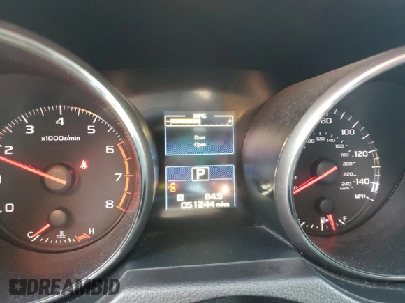 2016 Subaru Legacy 2.5i with VIN 4S3BNBA60G3044839, listed as a Copart auction lot 41841735 with 51,244 mi miles and Salvage Title. Bid and sale history available at carsss.com. Image 9.