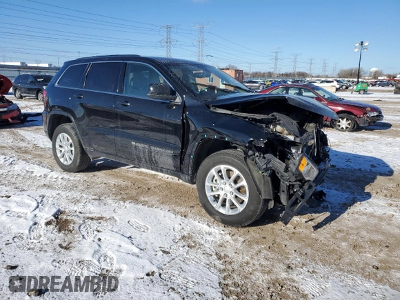 2022 Jeep Grand Cherokee WK Laredo X with VIN 1C4RJFAG1NC162535, listed as a Copart auction lot 88408815 with 48,913 mi miles and Salvage Title. Bid and sale history available at carsss.com. Image 4.
