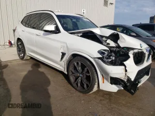 2020 BMW X3 M with VIN 5YMTS0C00L9B85177, listed as a Copart auction lot 88359765 with 79,993 mi miles and Salvage Title. Bid and sale history available at carsss.com. Image 4.