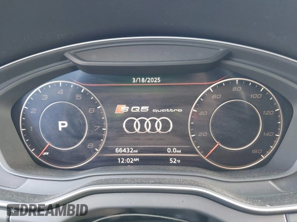 2019 Audi SQ5 Premium Plus z VIN WA1B4AFY7K2118533, wystawiony jako IAAI lot #41831763 z przebiegiem 66 432 mil mil oraz . Historia ofert i sprzedaży dostępna na DreamBid. Obrazek 7.