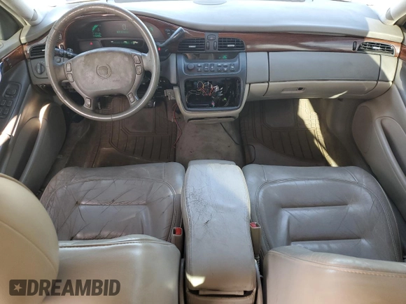 2001 Cadillac DeVille z VIN 1G6KD54Y61U227040, wystawiony jako Copart lot #46423295 z przebiegiem 180 289 mil mil oraz Szkoda całkowita • Salvage title. Historia ofert i sprzedaży dostępna na DreamBid. Obrazek 8.