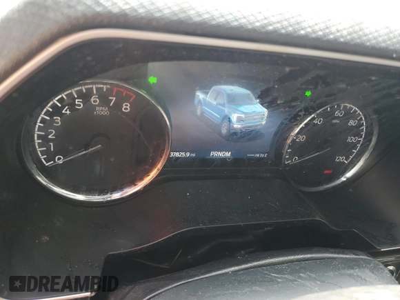 2022 Ford F-150 XL с VIN 1FTFW1E50NFB06908, выставлен на аукционе Copart как лот 51687855 с пробегом 37 825 миль миль и Списание • Salvage title. История ставок и продаж доступна на DreamBid. Изображение 9.