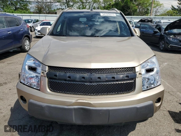 2006 Chevrolet Equinox LT z VIN 2CNDL63F866153765, wystawiony jako Copart lot #54729375 z przebiegiem 154 951 mil mil oraz Szkoda całkowita • Salvage title. Historia ofert i sprzedaży dostępna na DreamBid. Obrazek 5.