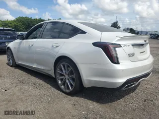 2020 Cadillac CT5 Sport with VIN 1G6DP5RK1L0155856, listed as a Copart auction lot 60001044 with 42,704 mi miles and Non Repairable. Bid and sale history available at carsss.com. Image 2.