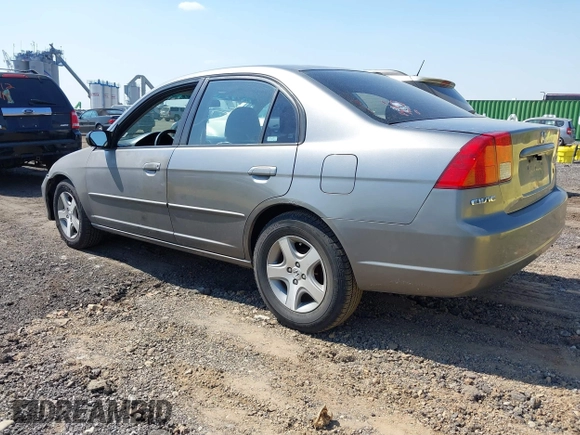 2004 Honda Civic EX with VIN 2HGES26794H628089, listed as a IAAI auction lot 42123916 with 193,409 mi miles and . Bid and sale history available at DreamBid. Image 3.