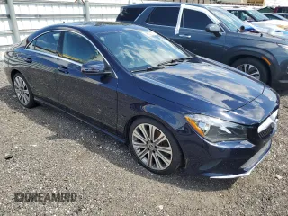 2018 Mercedes-Benz CLA with VIN WDDSJ4EB1JN576987, listed as a Copart auction lot 49032153 with 37,496 mi miles. Bid and sale history available at carsss.com. Image 4.