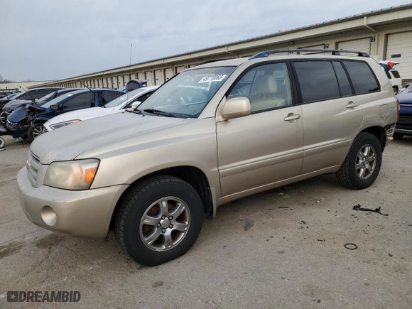 2006 Toyota Highlander w/3rd Row with VIN JTEDP21A860110508, listed as a Copart auction lot 49770065 with 254,587 mi miles and Salvage Title. Bid and sale history available at carsss.com. Image 1.