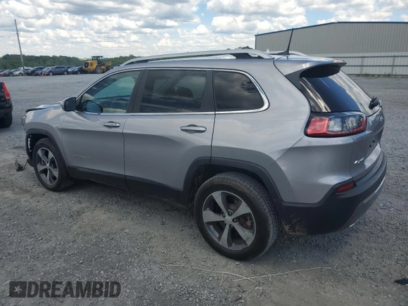 2019 Jeep Cherokee Limited with VIN 1C4PJMDN7KD116722, listed as a Copart auction lot 55806305 with 72,155 mi miles and Salvage title. Bid and sale history available at DreamBid. Image 2.