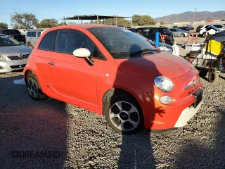 2014 FIAT 500e with VIN 3C3CFFGE0ET294563, listed as a Copart auction lot 88529745 with 44,537 mi miles and Clean Title. Bid and sale history available at carsss.com. Image 4.