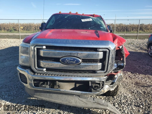 2012 Ford F-350 XL with VIN 1FT8W3DT7CEA36475, listed as a Copart auction lot 73918134 with 72,397 mi miles and Salvage Title. Bid and sale history available at DreamBid. Image 5.