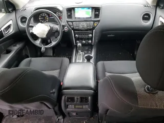 2018 Nissan Pathfinder SV with VIN 5N1DR2MM9JC606201, listed as a Copart auction lot 57344915 with 112,299 mi miles and Salvage title. Bid and sale history available at DreamBid. Image 8.