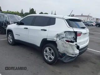 2023 Jeep Compass Sport z VIN 3C4NJDAN5PT510734, wystawiony jako IAAI lot #42519894 z przebiegiem 45 819 mil mil oraz . Historia ofert i sprzedaży dostępna na DreamBid. Obrazek 3.