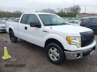2011 Ford F-150 XL with VIN 1FTFX1CF5BKE19500, listed as a IAAI auction lot 41923998 with 296,117 mi miles. Bid and sale history available at carsss.com. Image 1.