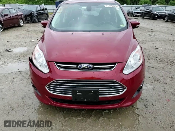2013 Ford C-Max Energi SEL with VIN 1FADP5CU3DL522348, listed as a Copart auction lot 57094134 with 77,690 mi miles and Salvage Title. Bid and sale history available at carsss.com. Image 12.
