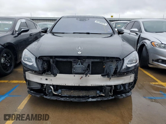 2018 Mercedes-Benz S 560 with VIN WDDUG8DB0JA421872, listed as a Copart auction lot 44194975 with 73,566 mi miles and Salvage Title. Bid and sale history available at carsss.com. Image 5.